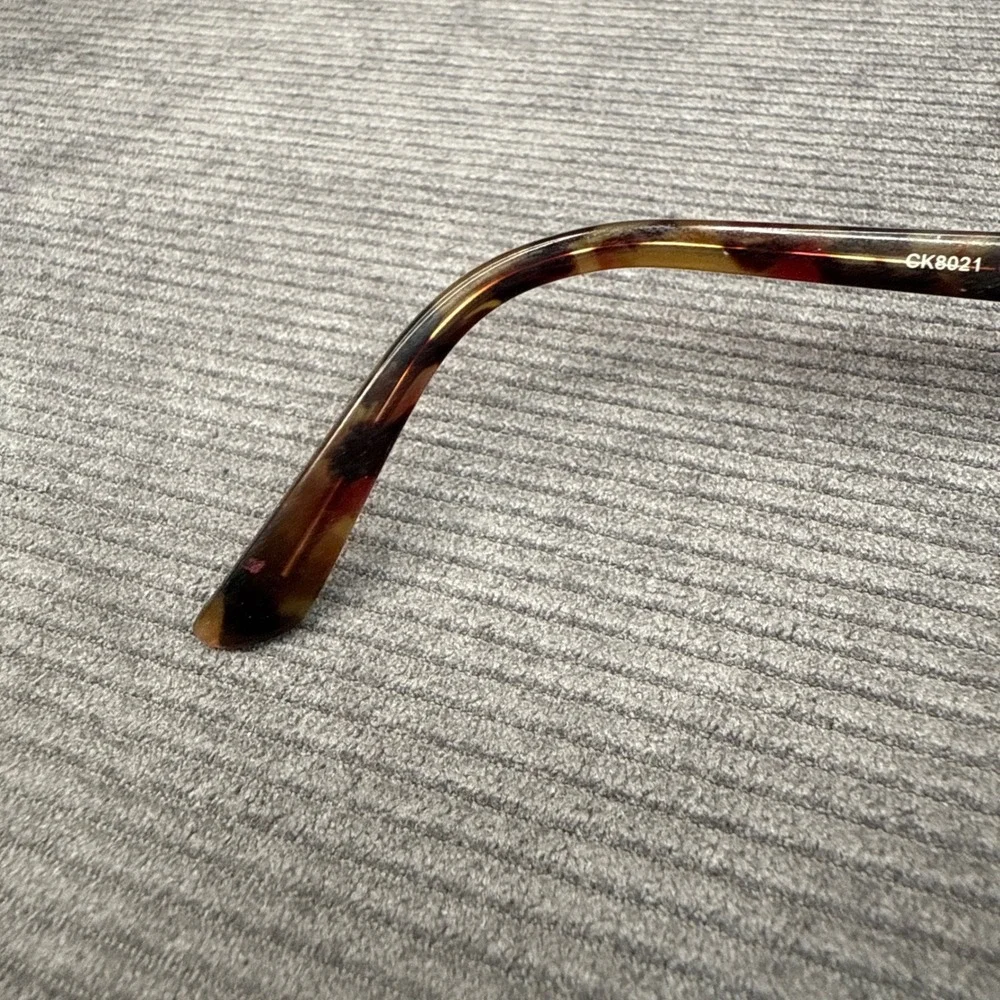 Calvin Klein Collection CK8021 603 Burgundy Tortoise Y2K Eyeglasses‎ 53-18-135